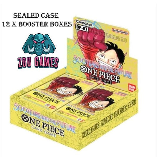 One Piece Card Game - 500 Years in the Future -OP07 - Booster Case (12x Booster Boxes) English