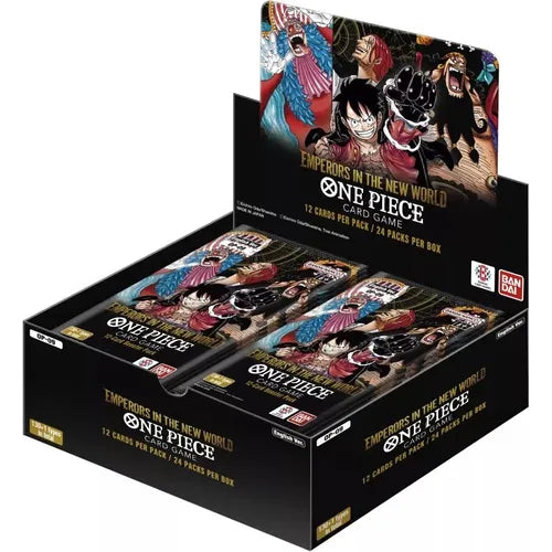 One Piece Card Game - Emperors in the New World -OP09 - Booster Case (12x Booster Boxes) English